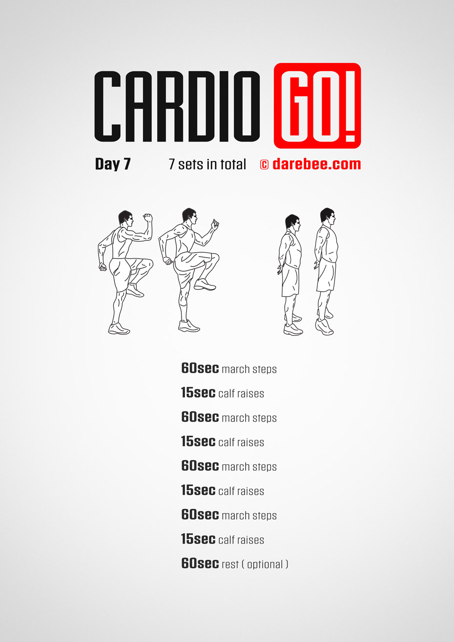 Cardio Go! - 30 Day Bodyweight Program