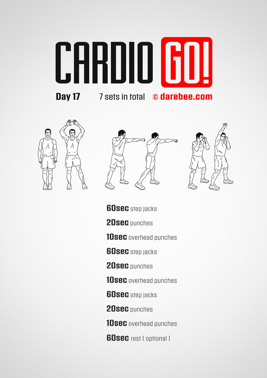 Cardio Go! - 30 Day Bodyweight Program