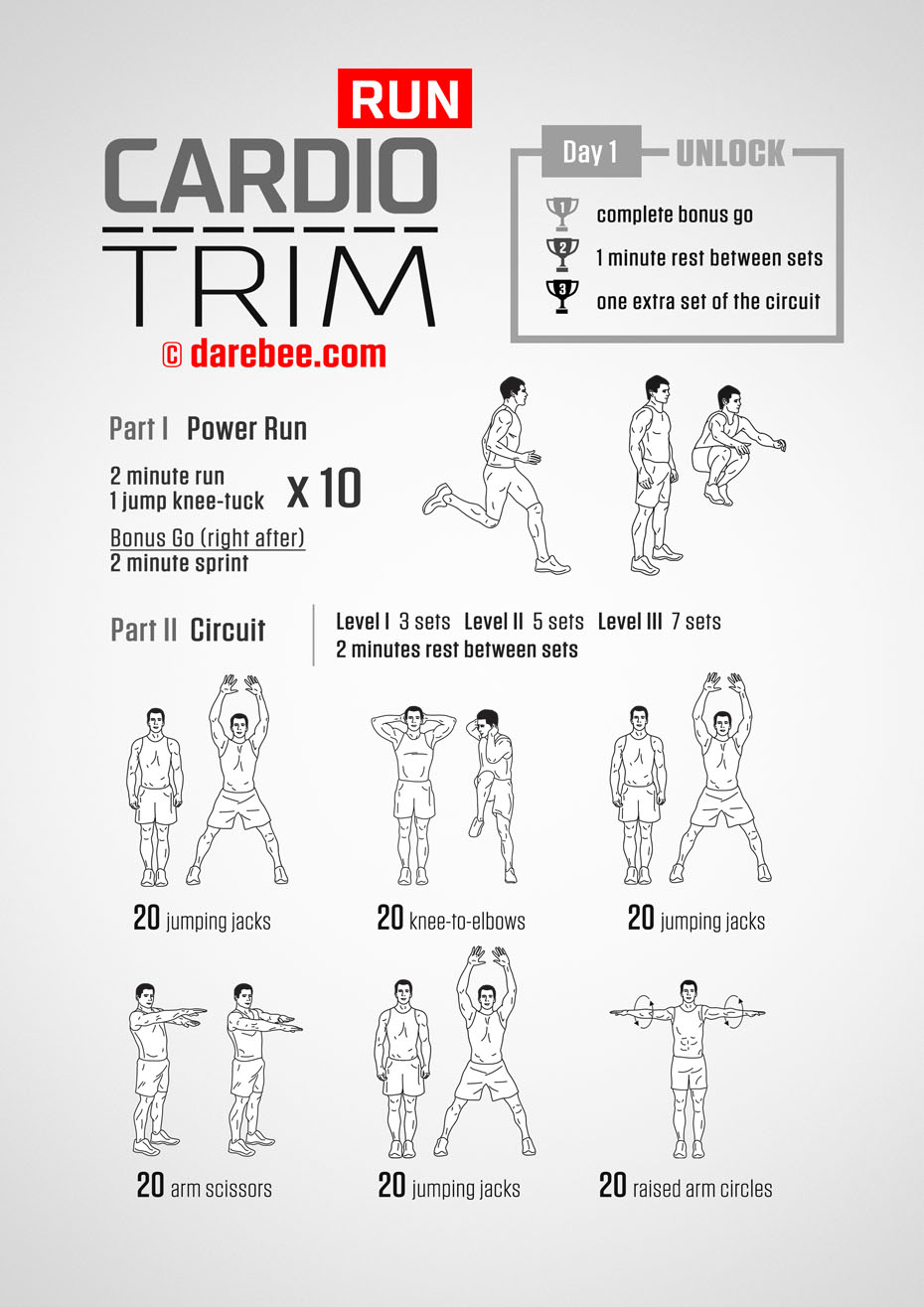 Cardio Trim Run: 30-Day Fitness Program