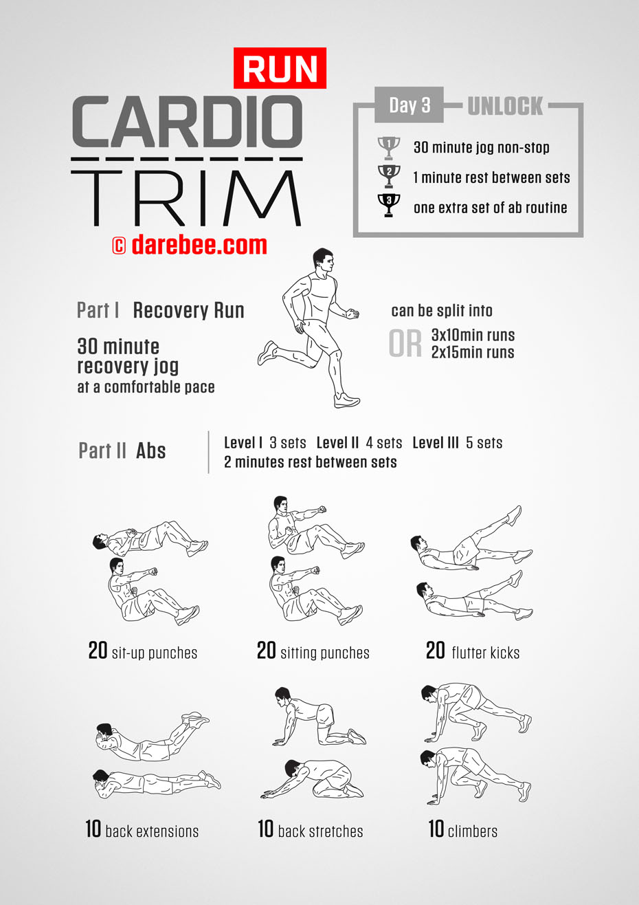 Cardio Trim Run: 30-Day Fitness Program