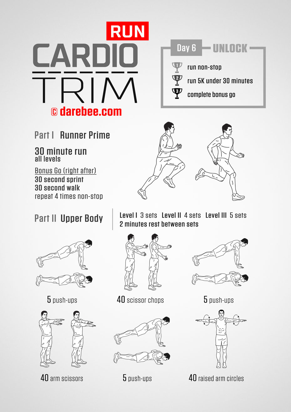 Cardio Trim Run: 30-Day Fitness Program