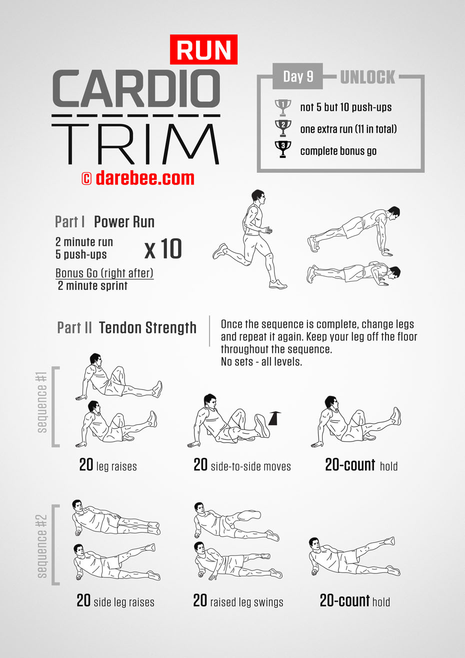 Cardio Trim Run: 30-Day Fitness Program