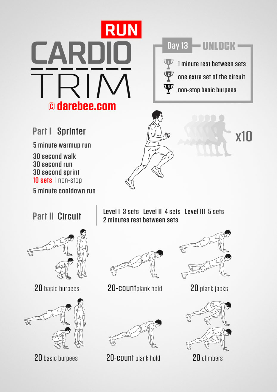 Cardio Trim Run: 30-Day Fitness Program