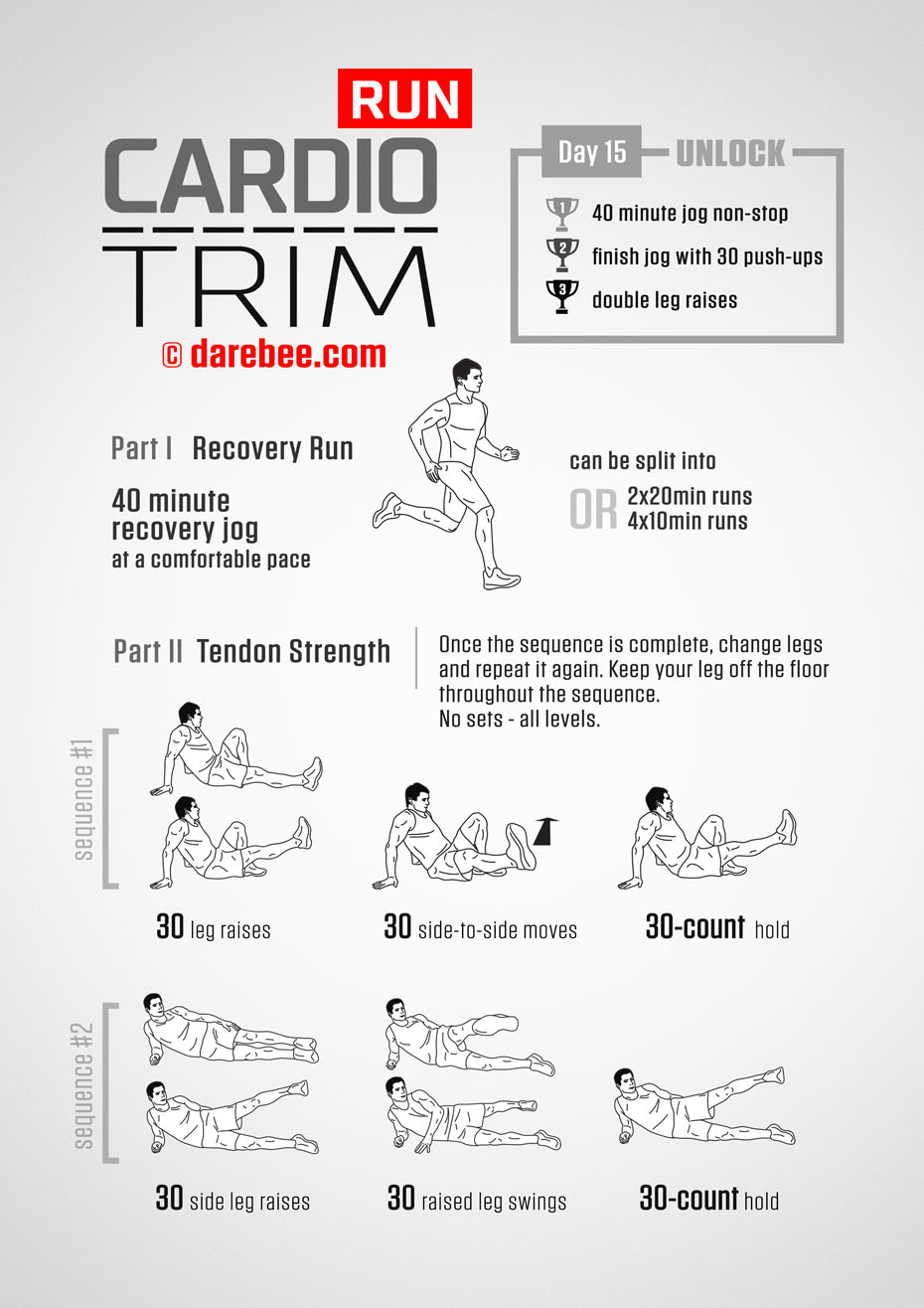 Cardio Trim Run: 30-Day Fitness Program