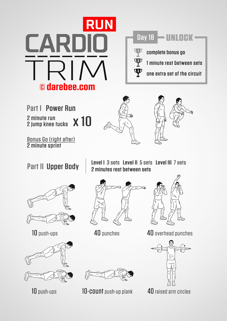 Cardio Trim Run: 30-Day Fitness Program