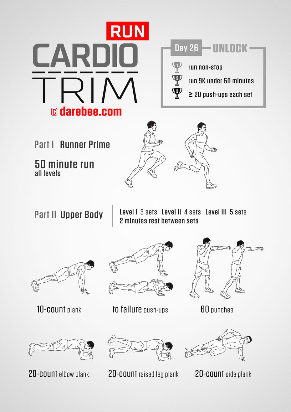 Cardio Trim Run: 30-Day Fitness Program