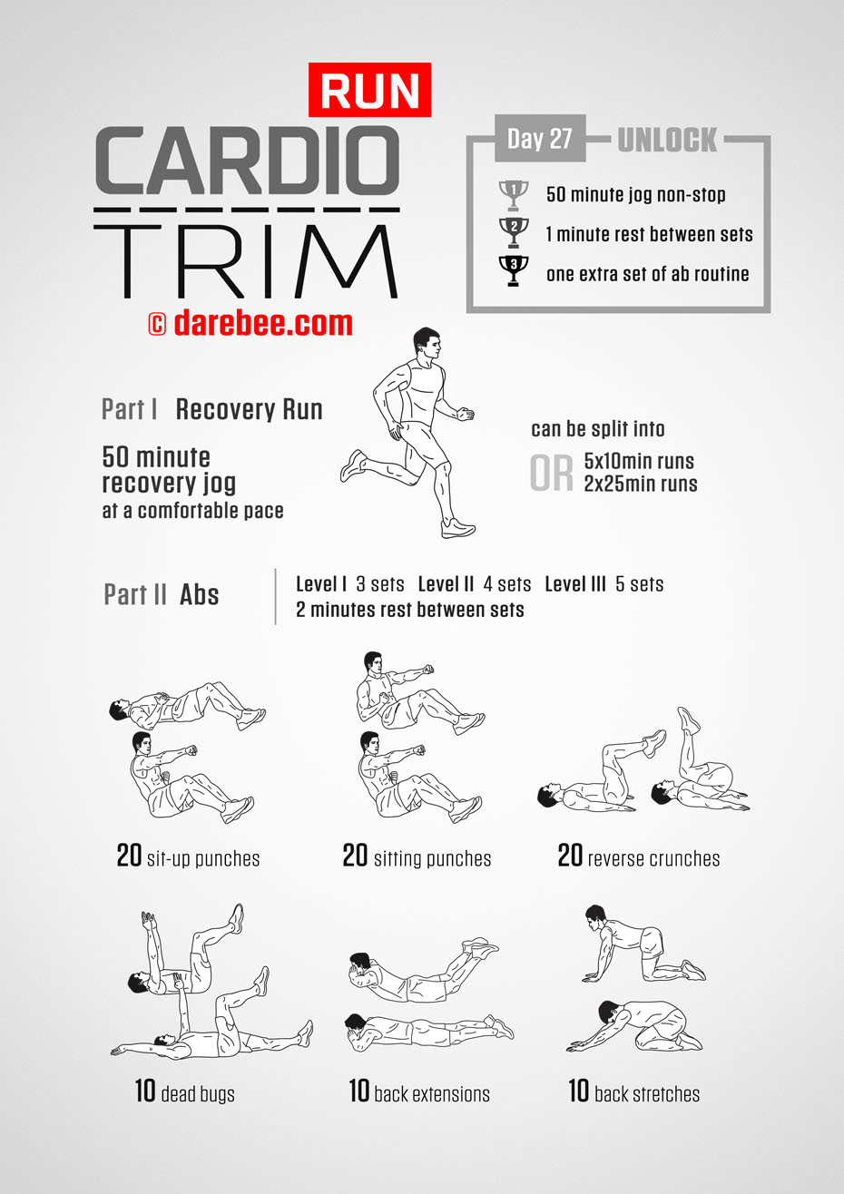 Cardio Trim Run: 30-Day Fitness Program