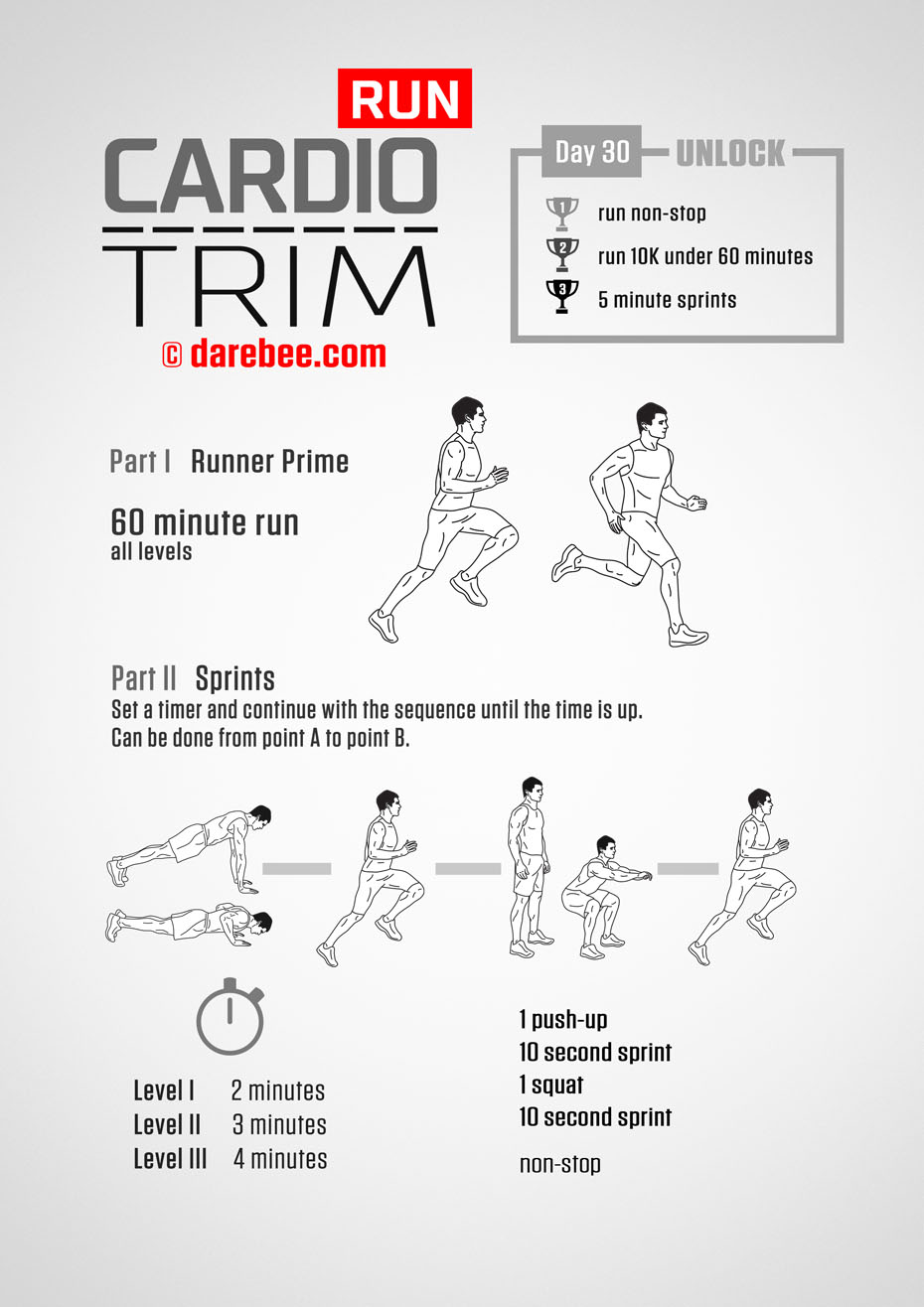 Cardio Trim Run: 30-Day Fitness Program