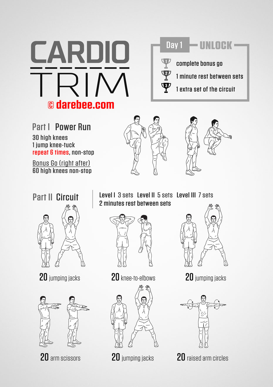 Cardio Trim: 30-Day Fitness Program