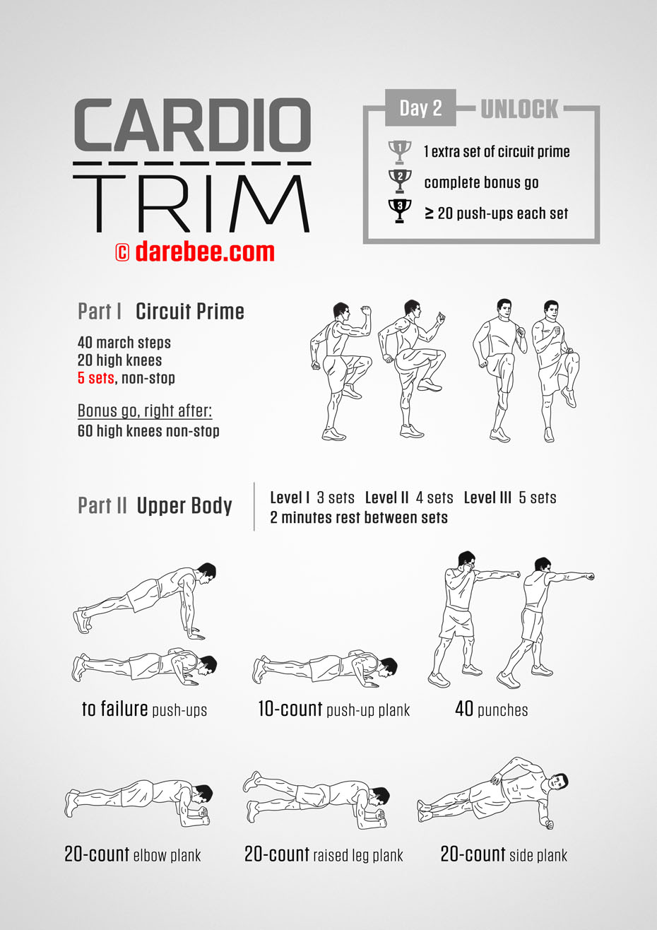 Cardio Trim: 30-Day Fitness Program