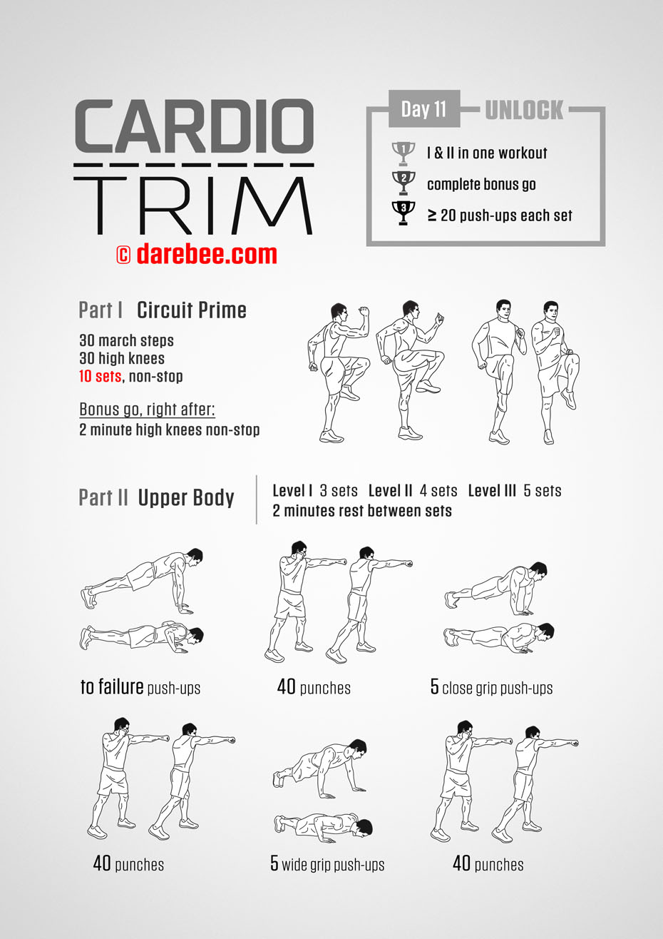 Cardio Trim: 30-Day Fitness Program