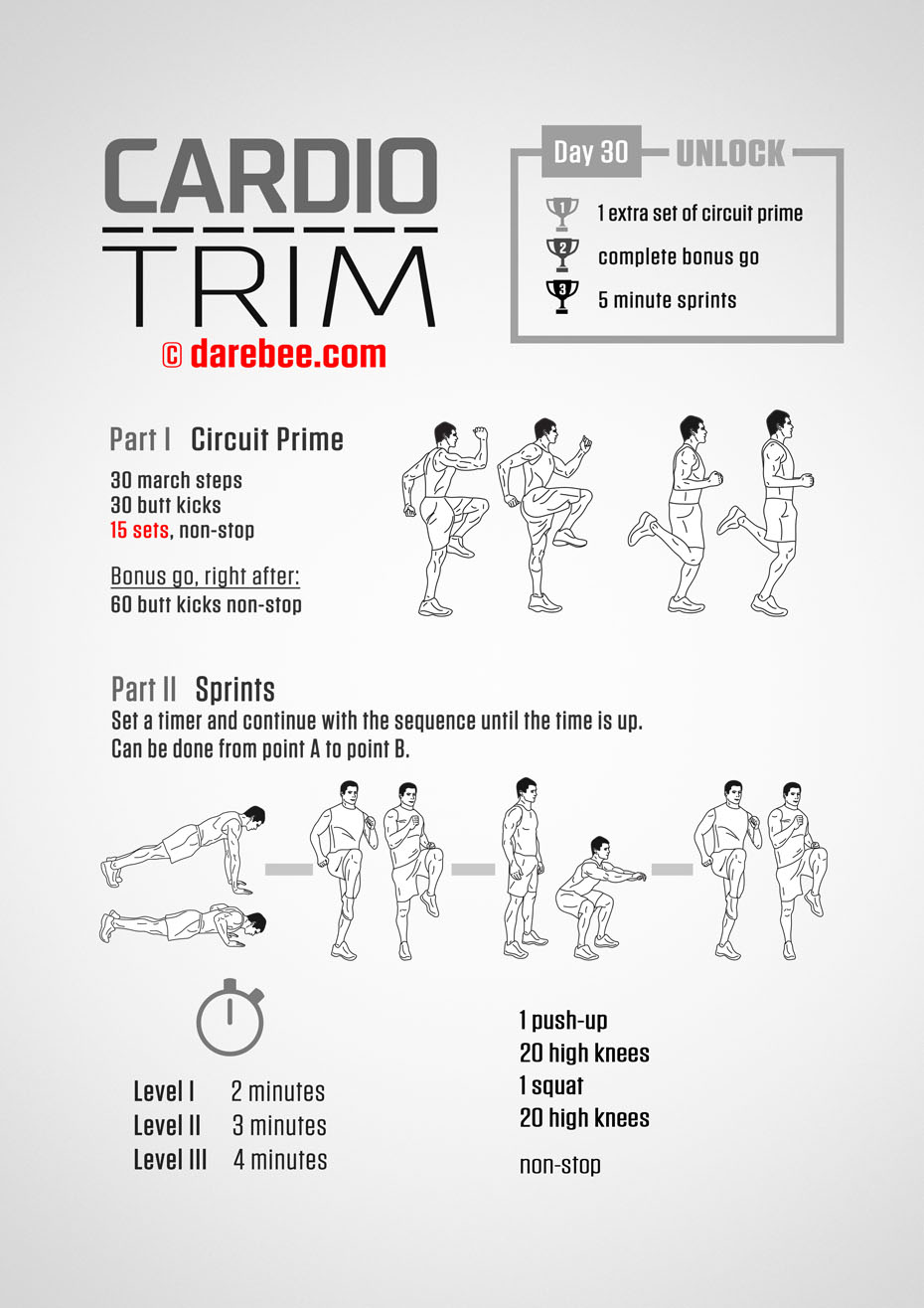 Cardio Trim: 30-Day Fitness Program