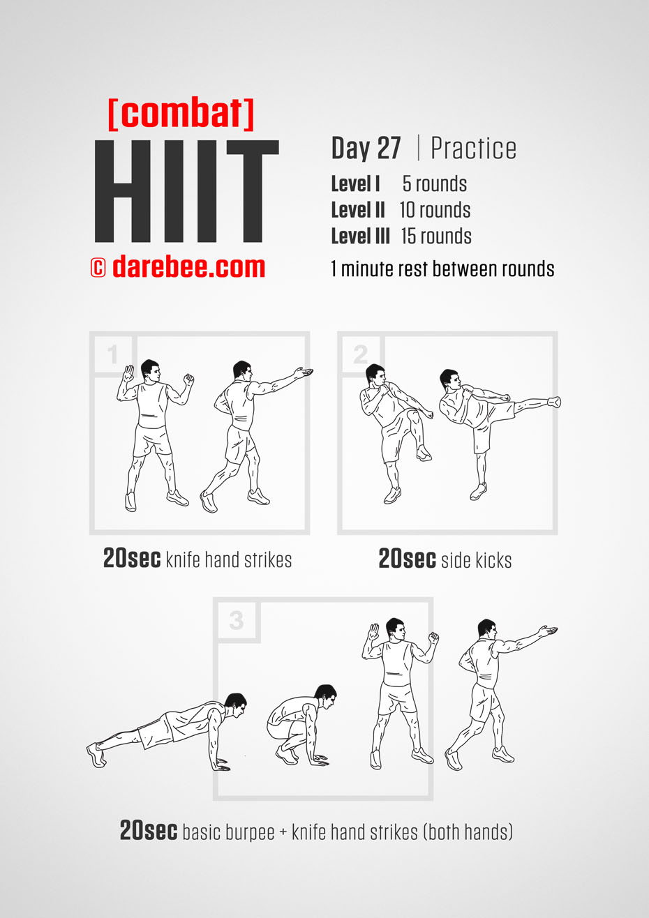 COMBAT HIIT by DAREBEE