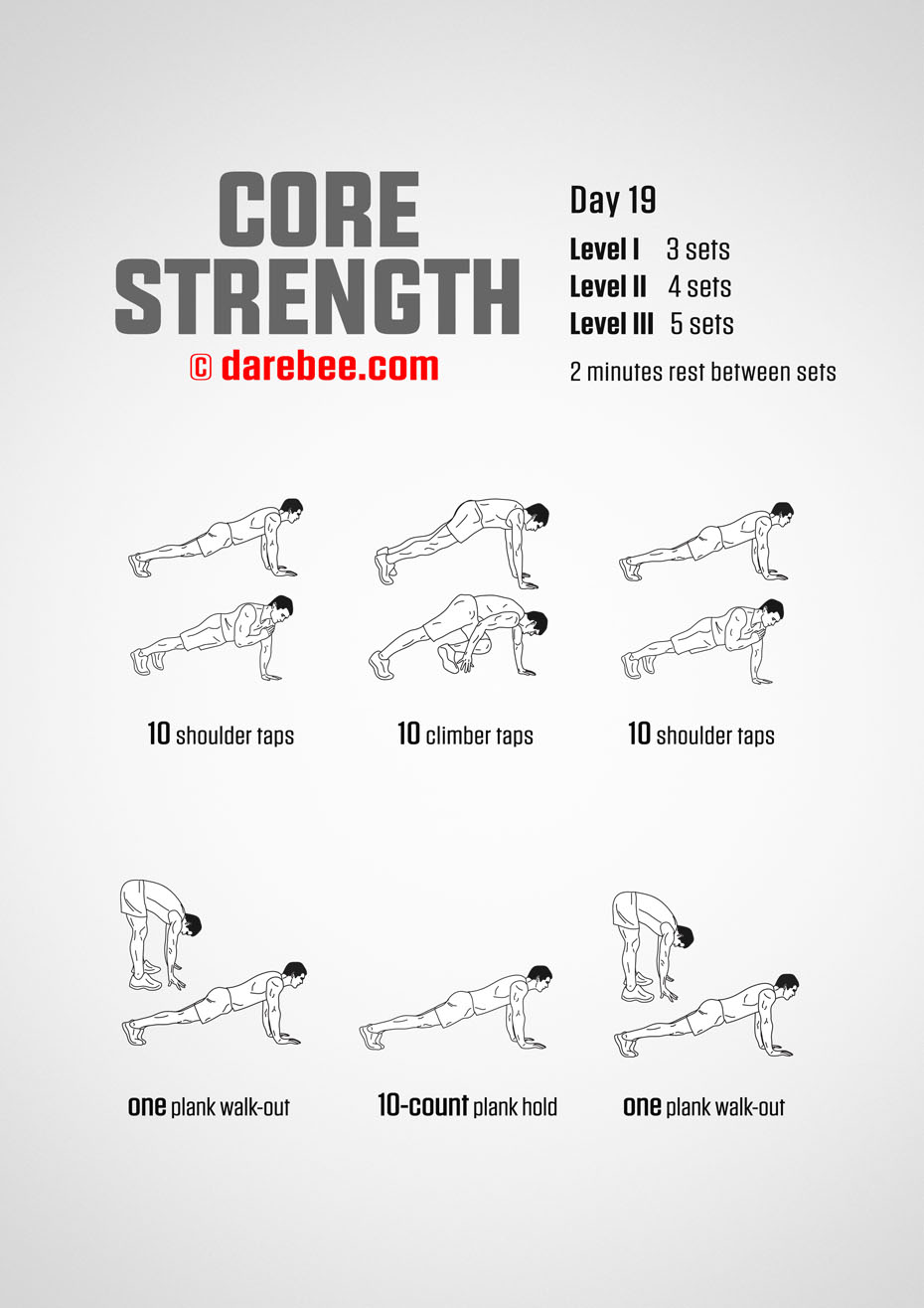 Core Strength - 30 Day Core Bodyweight Program