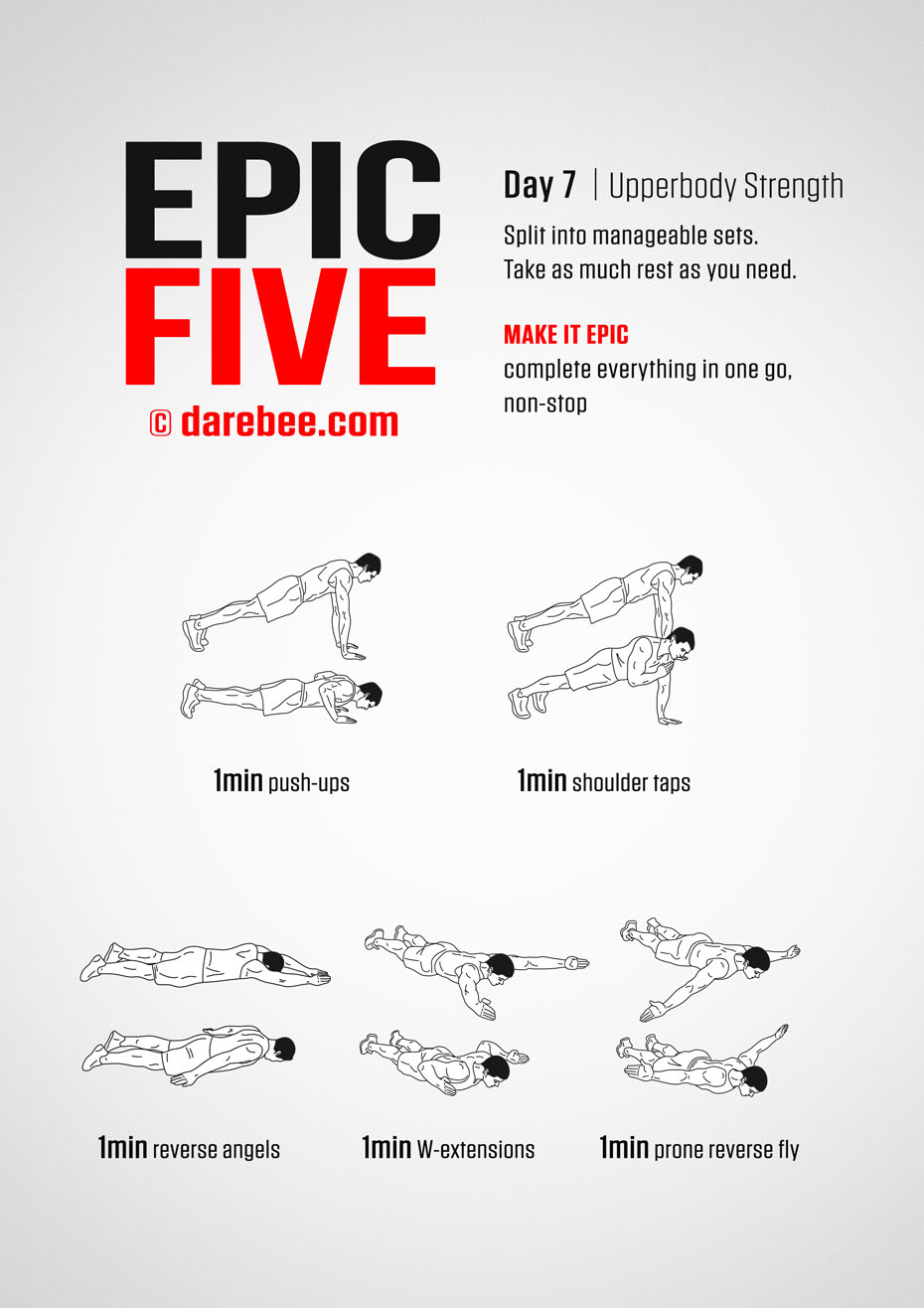 Epic Five: 30-Day Fitness Program