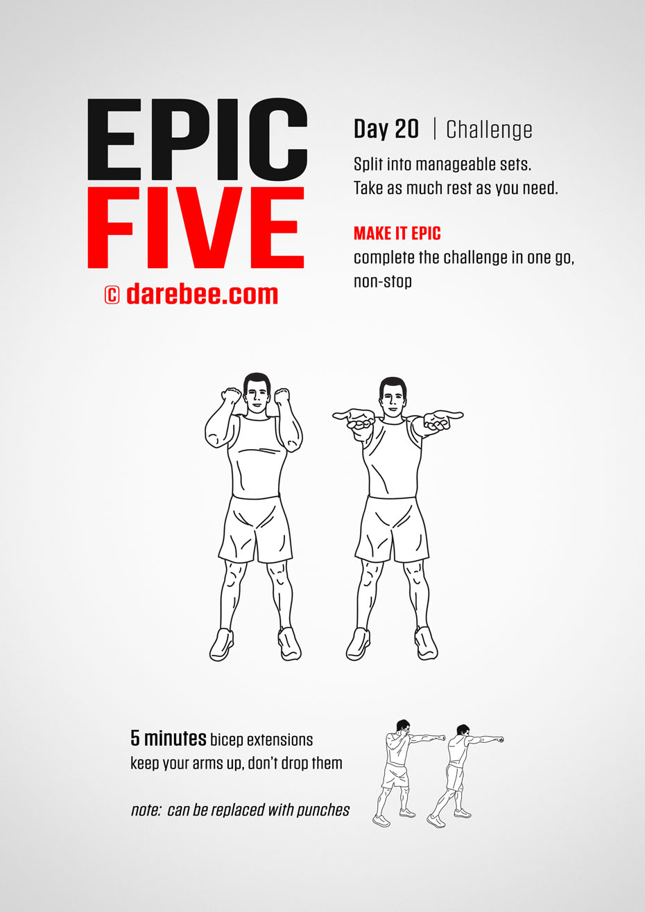 Epic Five: 30-Day Fitness Program