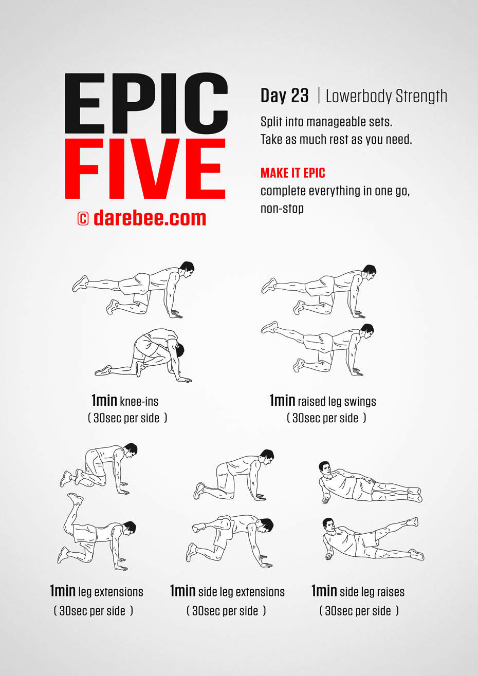 Epic Five: 30-Day Fitness Program