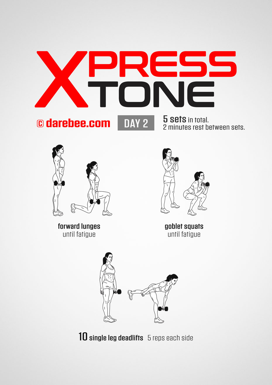 Express Tone - 30 Day Dumbbell Tone Program