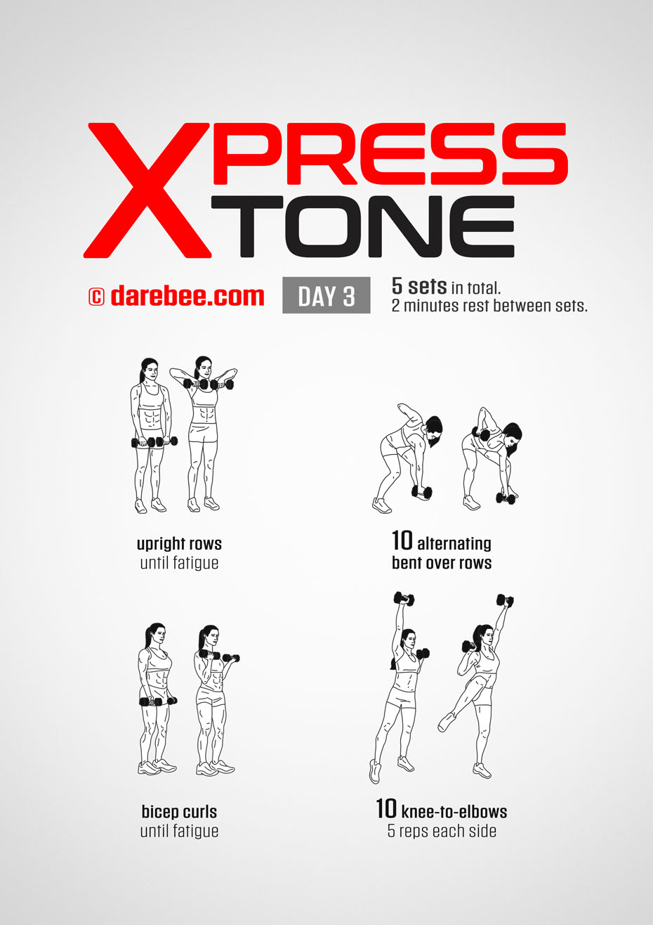 Express Tone - 30 Day Dumbbell Tone Program