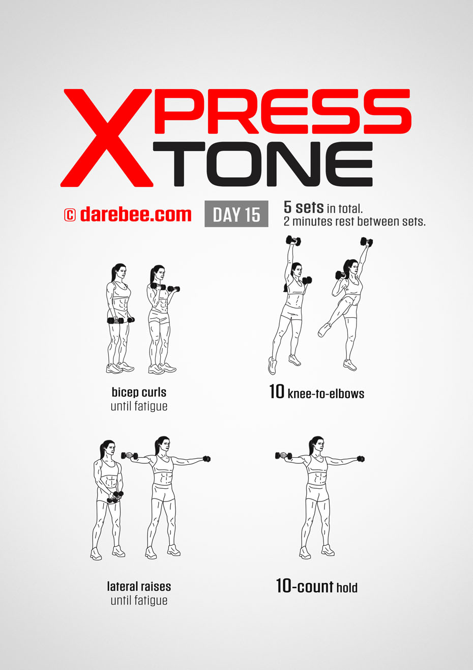 Express Tone - 30 Day Dumbbell Tone Program