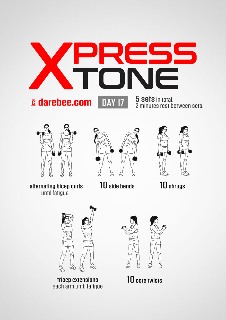 Express Tone - 30 Day Dumbbell Tone Program