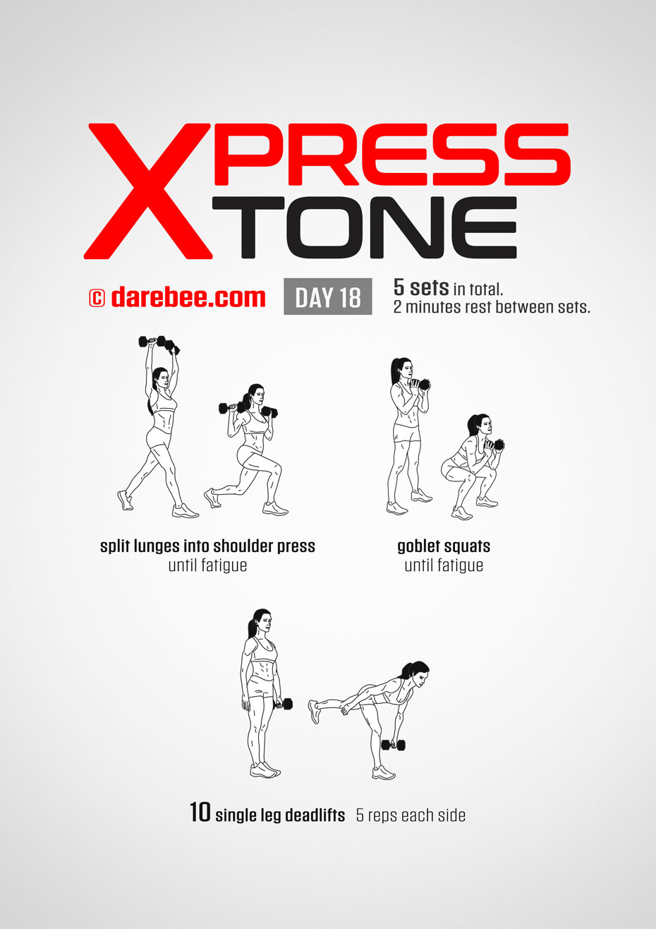 Express Tone - 30 Day Dumbbell Tone Program