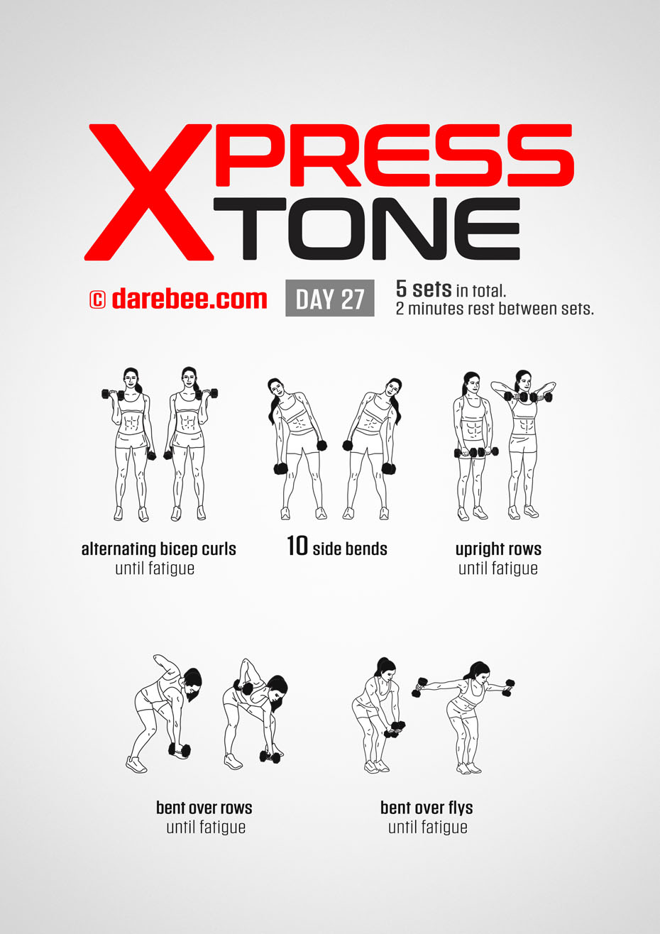 Express Tone - 30 Day Dumbbell Tone Program