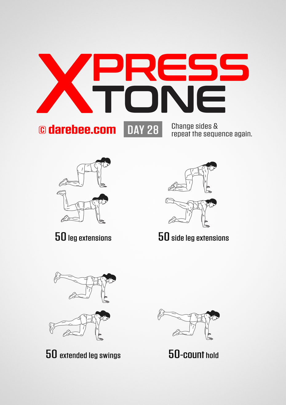 Express Tone - 30 Day Dumbbell Tone Program