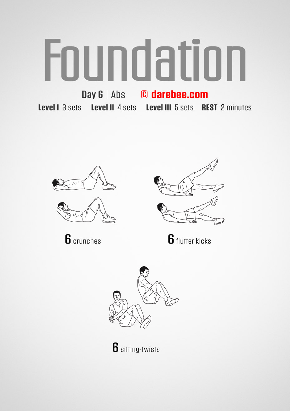 Foundation - 30 Day Low Impact Bodyweight Program