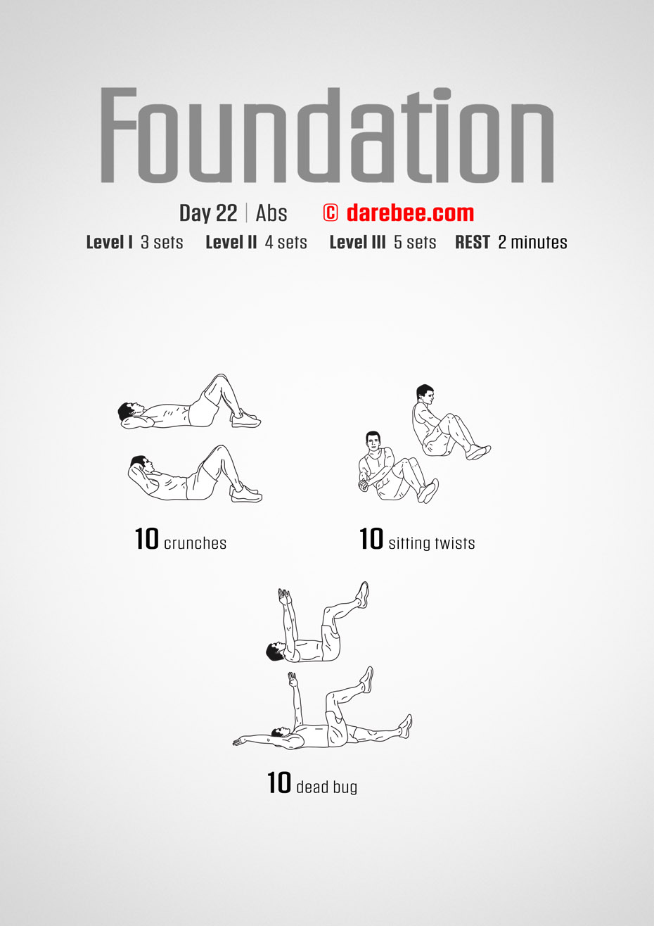 Foundation - 30 Day Low Impact Bodyweight Program