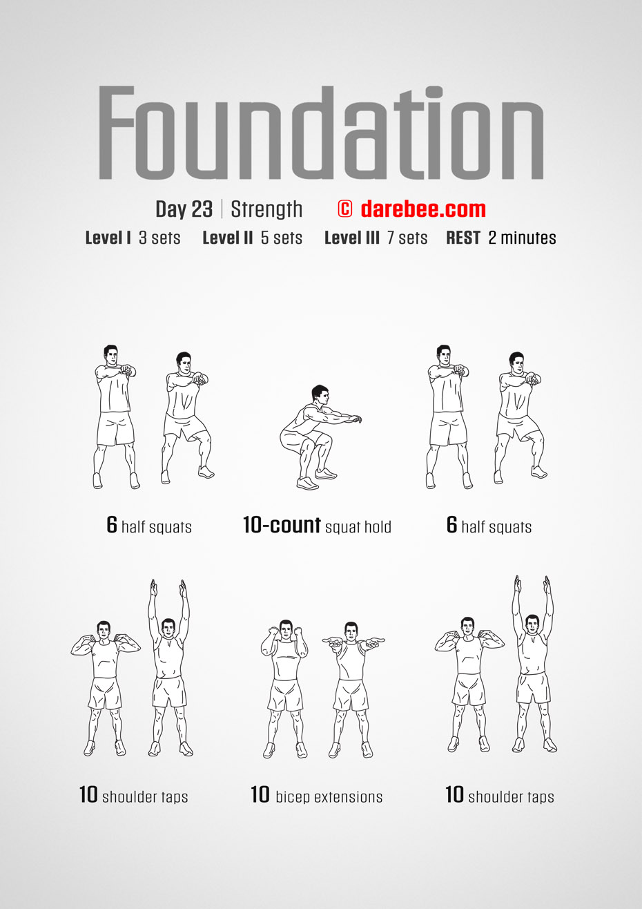 Foundation - 30 Day Low Impact Bodyweight Program