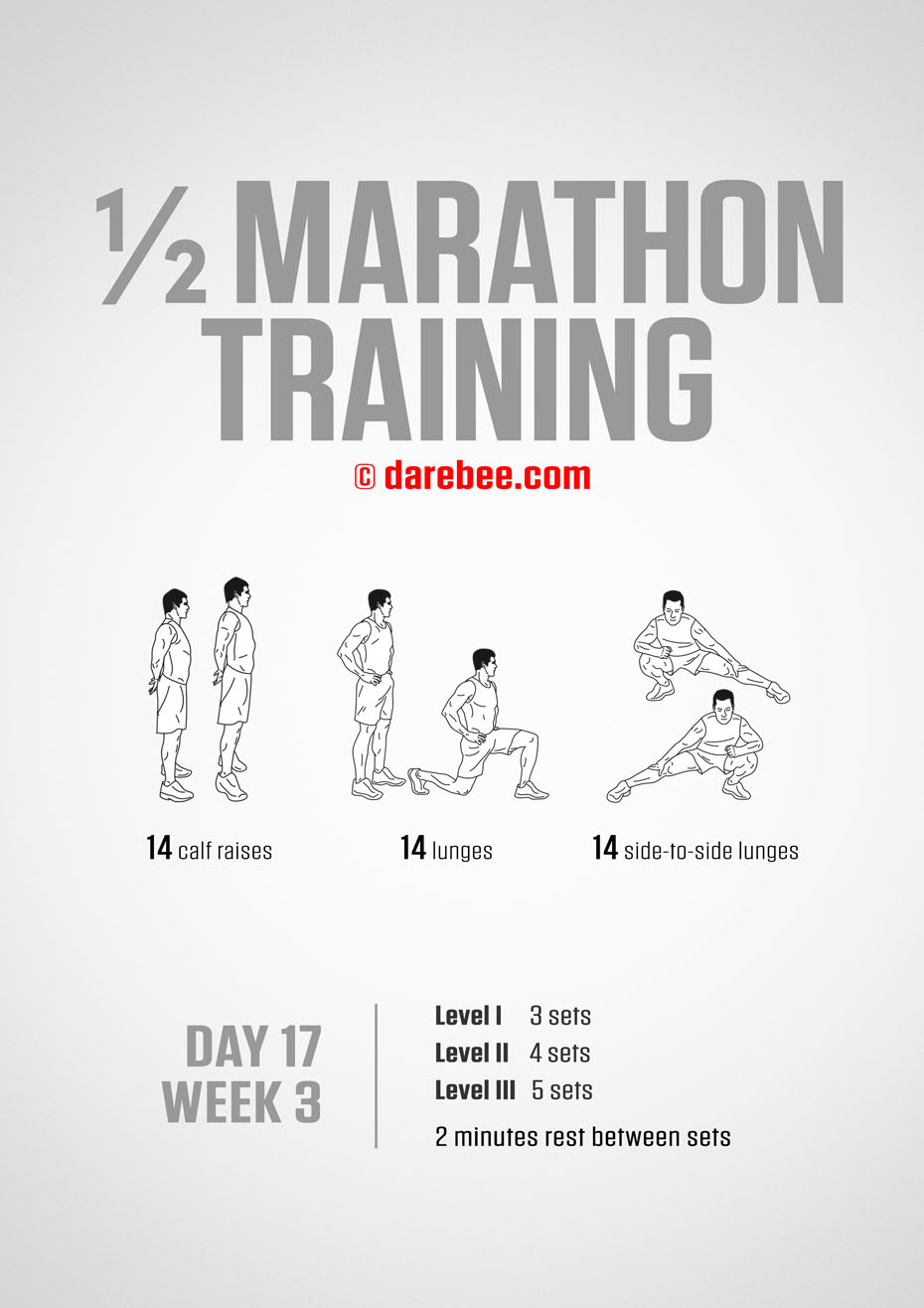 Half Marathon Training Program by DAREBEE