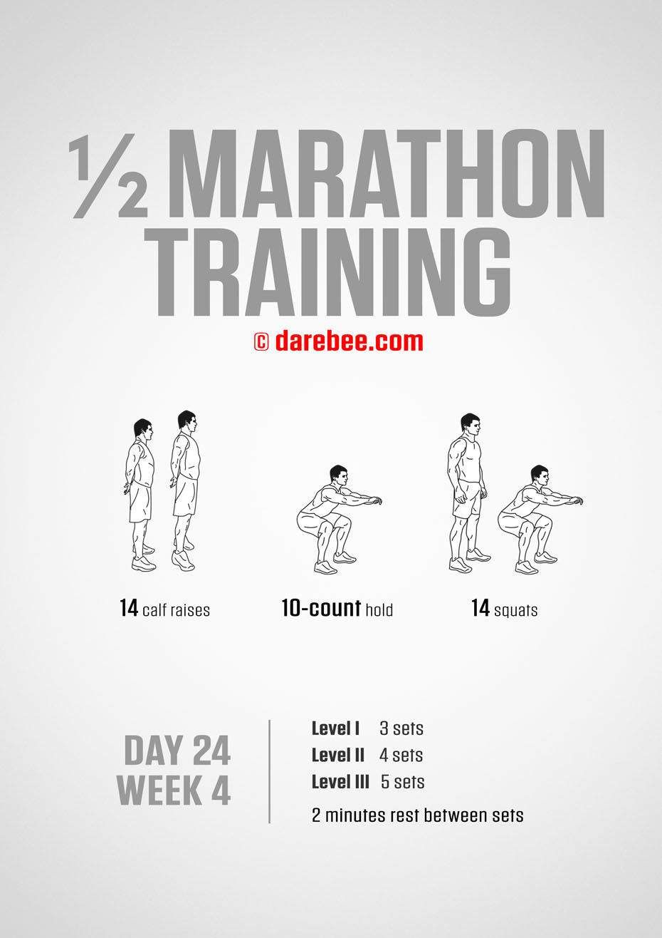 Half Marathon Training Program by DAREBEE