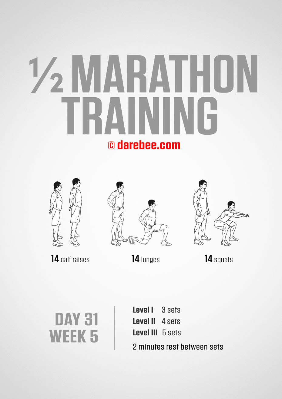 Half Marathon Training Program by DAREBEE