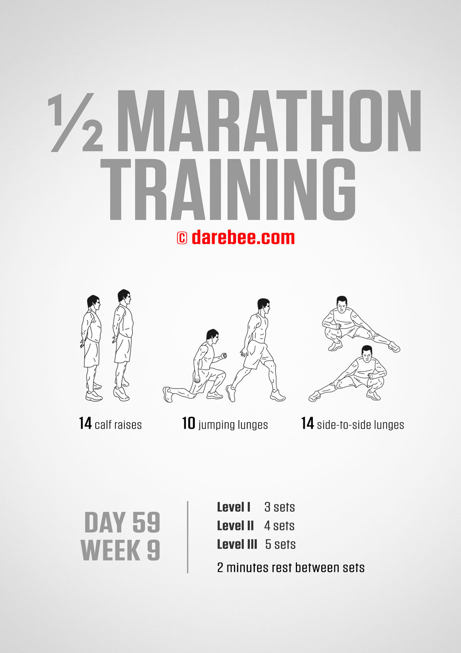 Half Marathon Training Program by DAREBEE