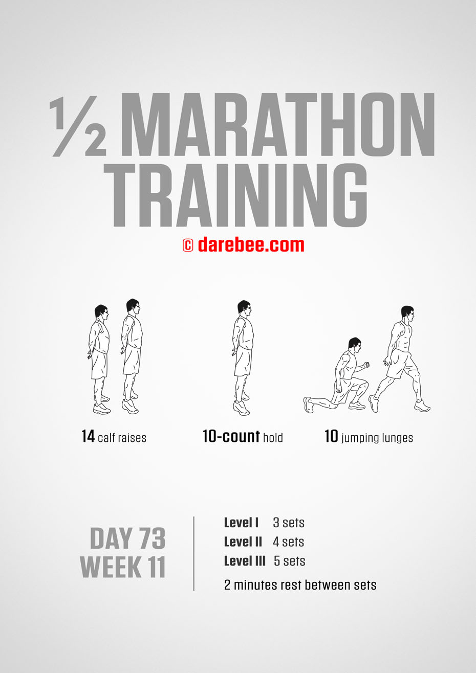 Half Marathon Training Program by DAREBEE