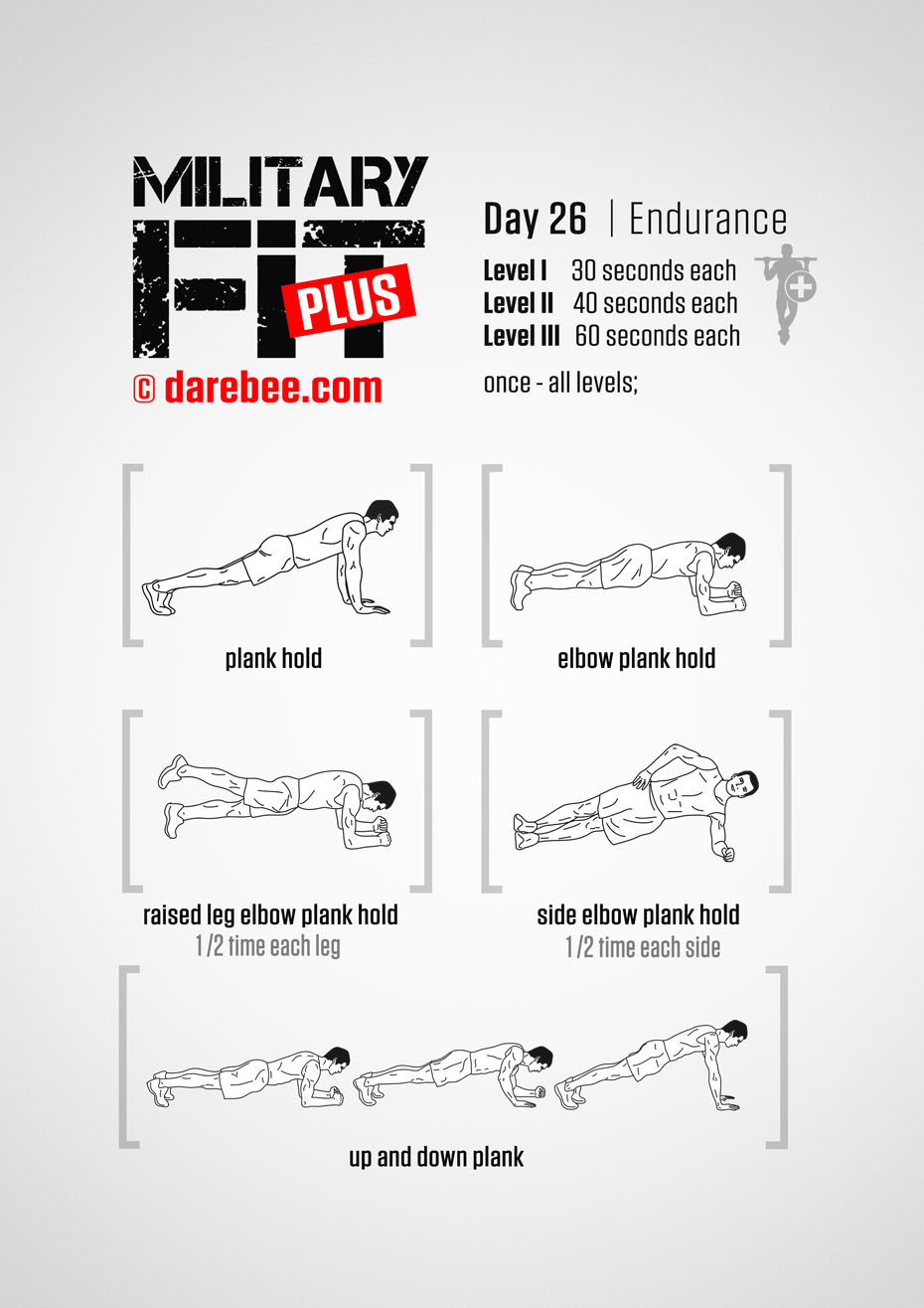 Military Fit Plus: 30-Day Fitness Program