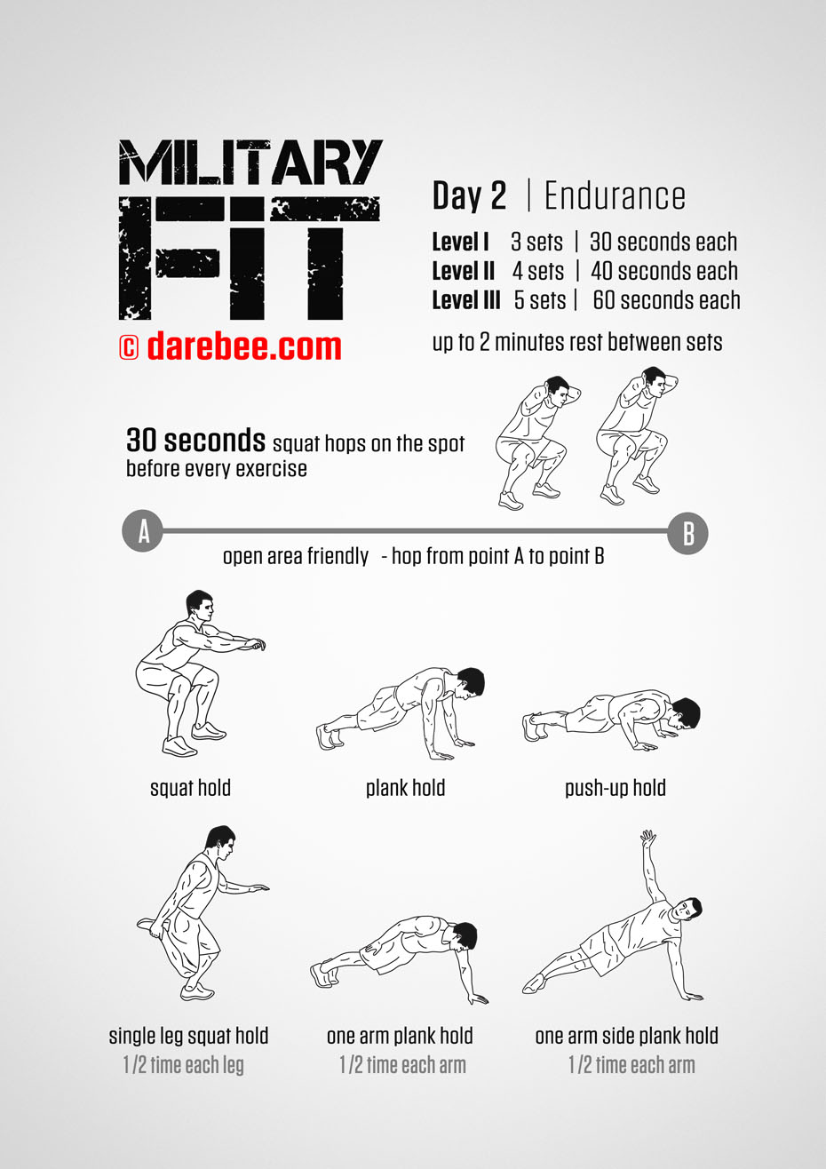 Military Fit: 30-Day Fitness Program