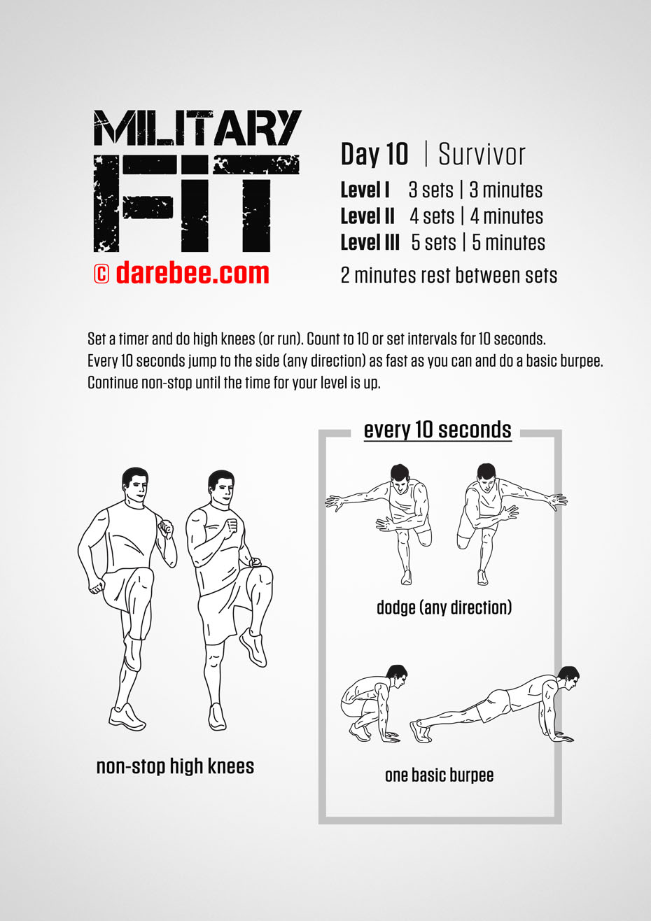 Military Fit: 30-Day Fitness Program