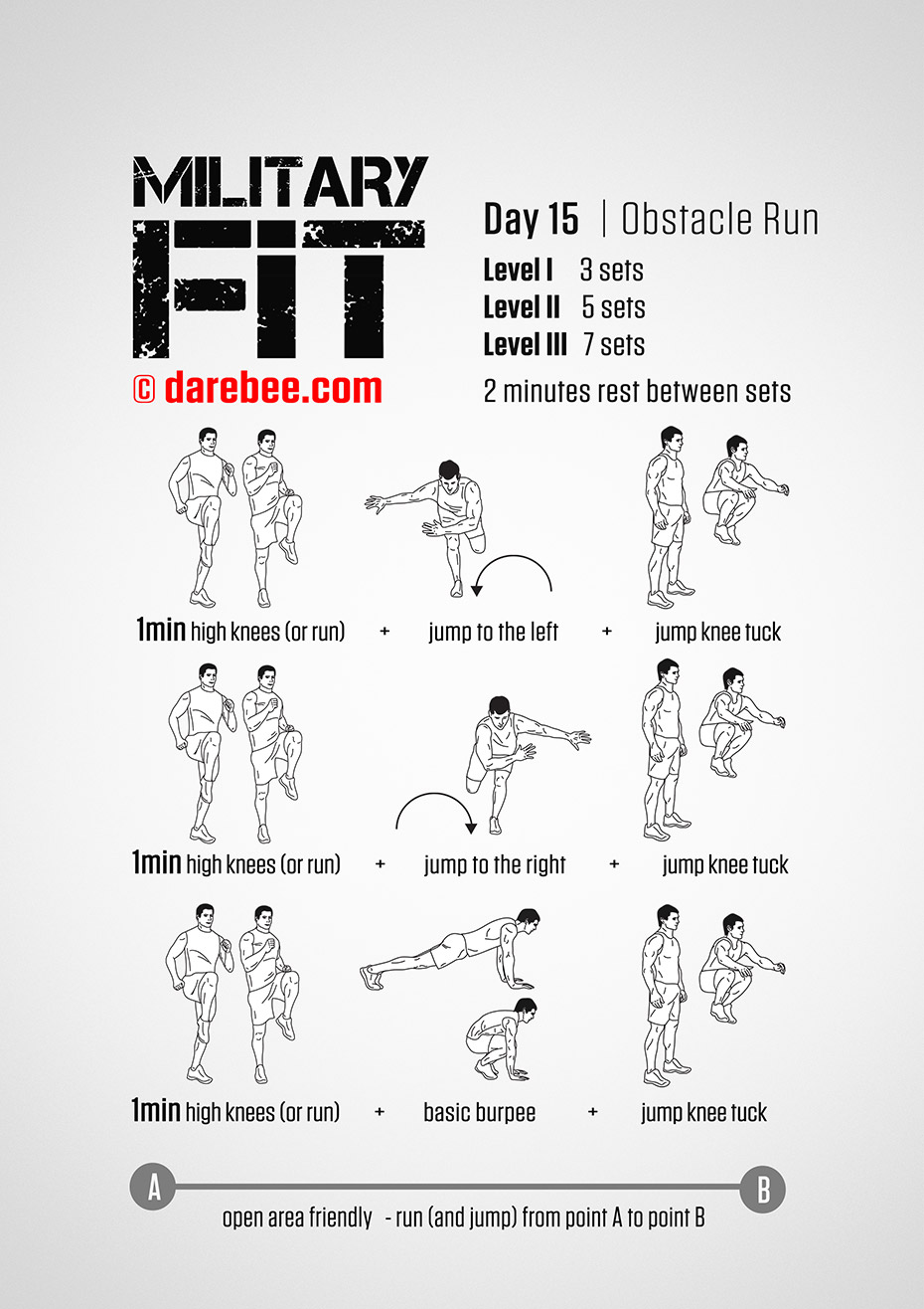 Military Fit: 30-Day Fitness Program