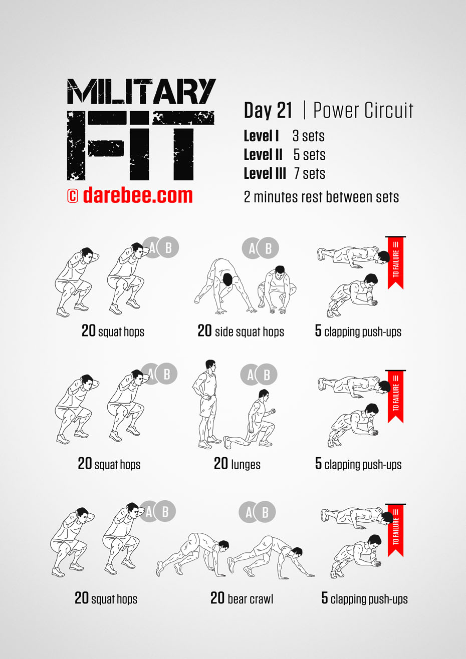 Military Fit: 30-Day Fitness Program