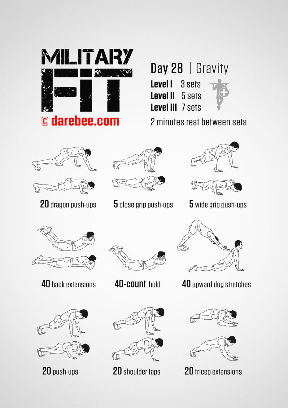 Military Fit: 30-Day Fitness Program