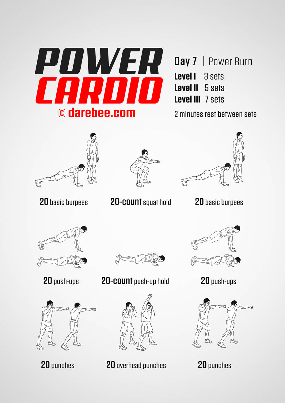 Power Cardio: 30-Day Fitness Program