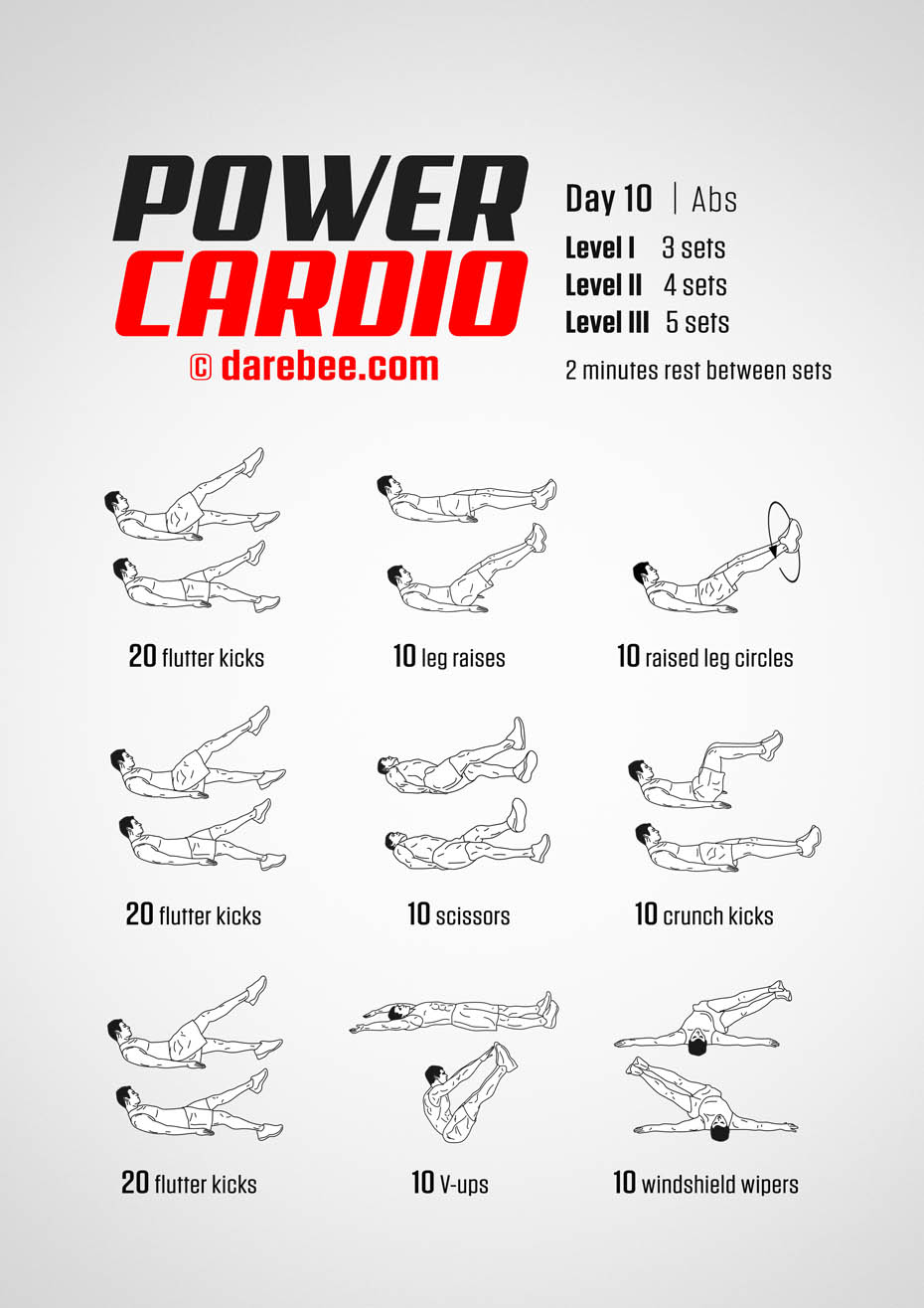 Power Cardio: 30-Day Fitness Program