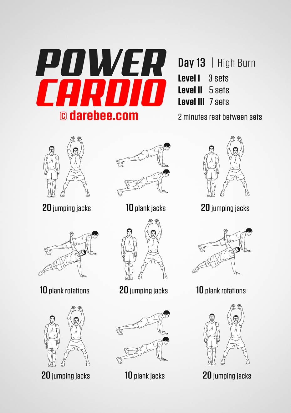 Power Cardio: 30-Day Fitness Program