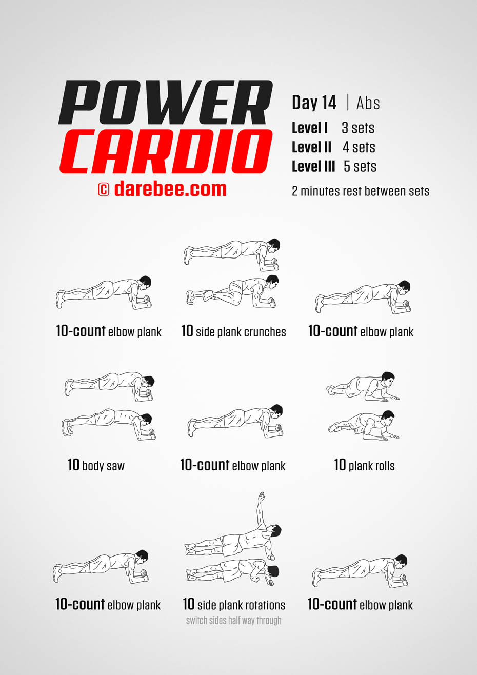 Power Cardio: 30-Day Fitness Program