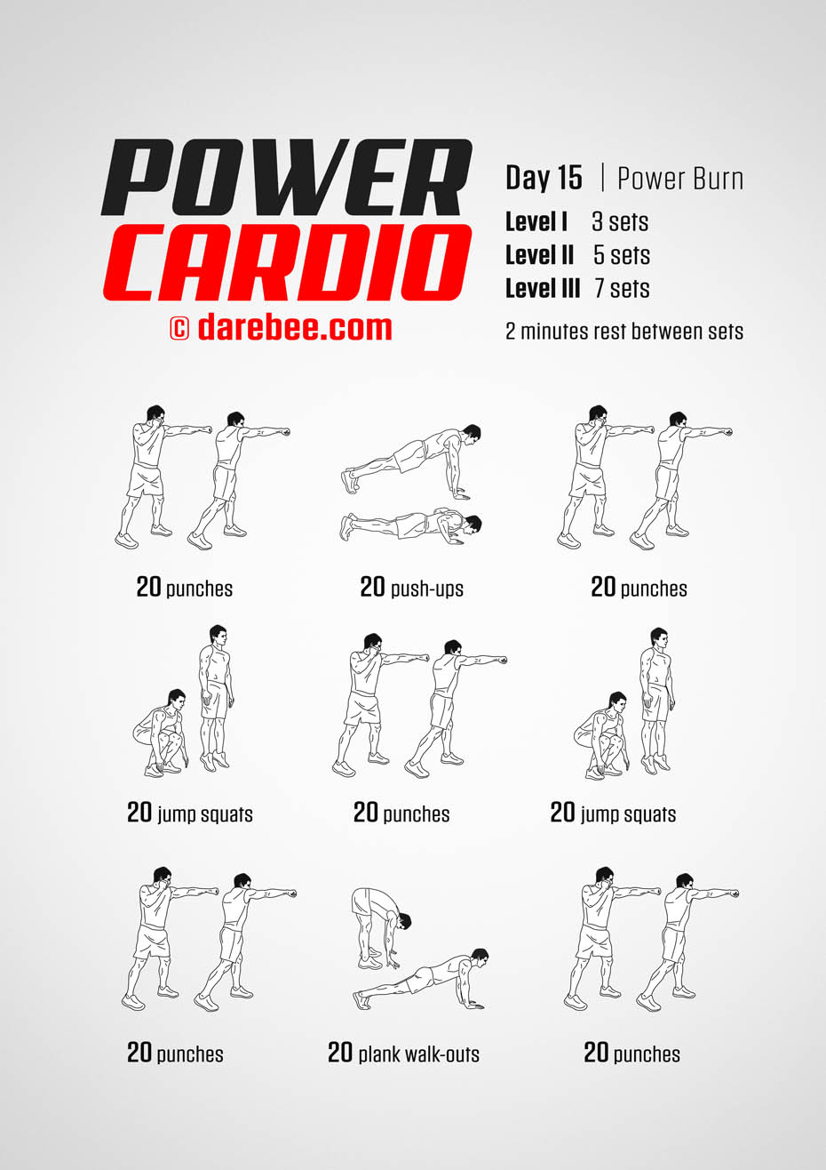 Power Cardio: 30-Day Fitness Program