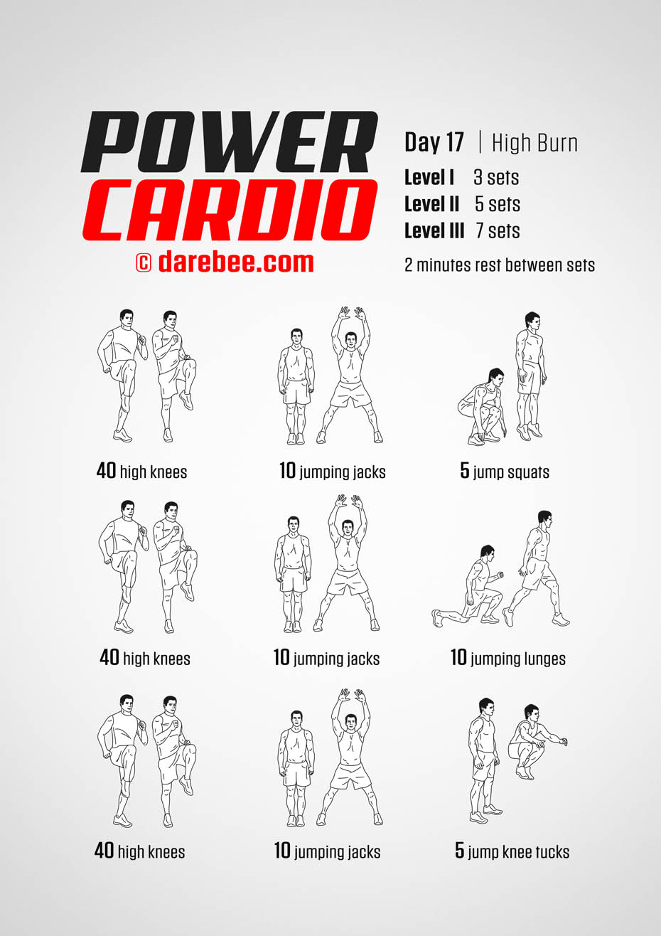 Power Cardio: 30-Day Fitness Program