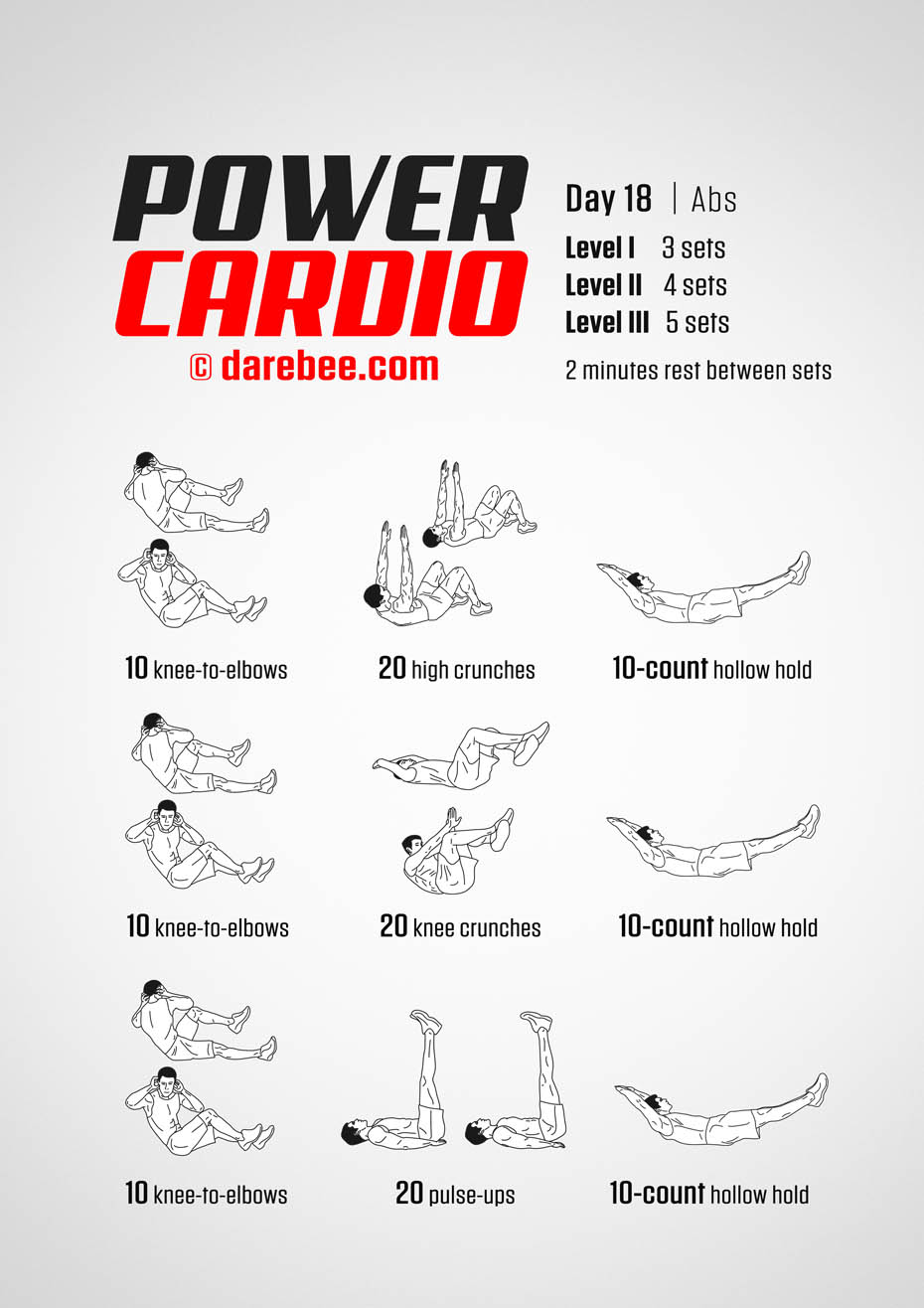 Power Cardio: 30-Day Fitness Program