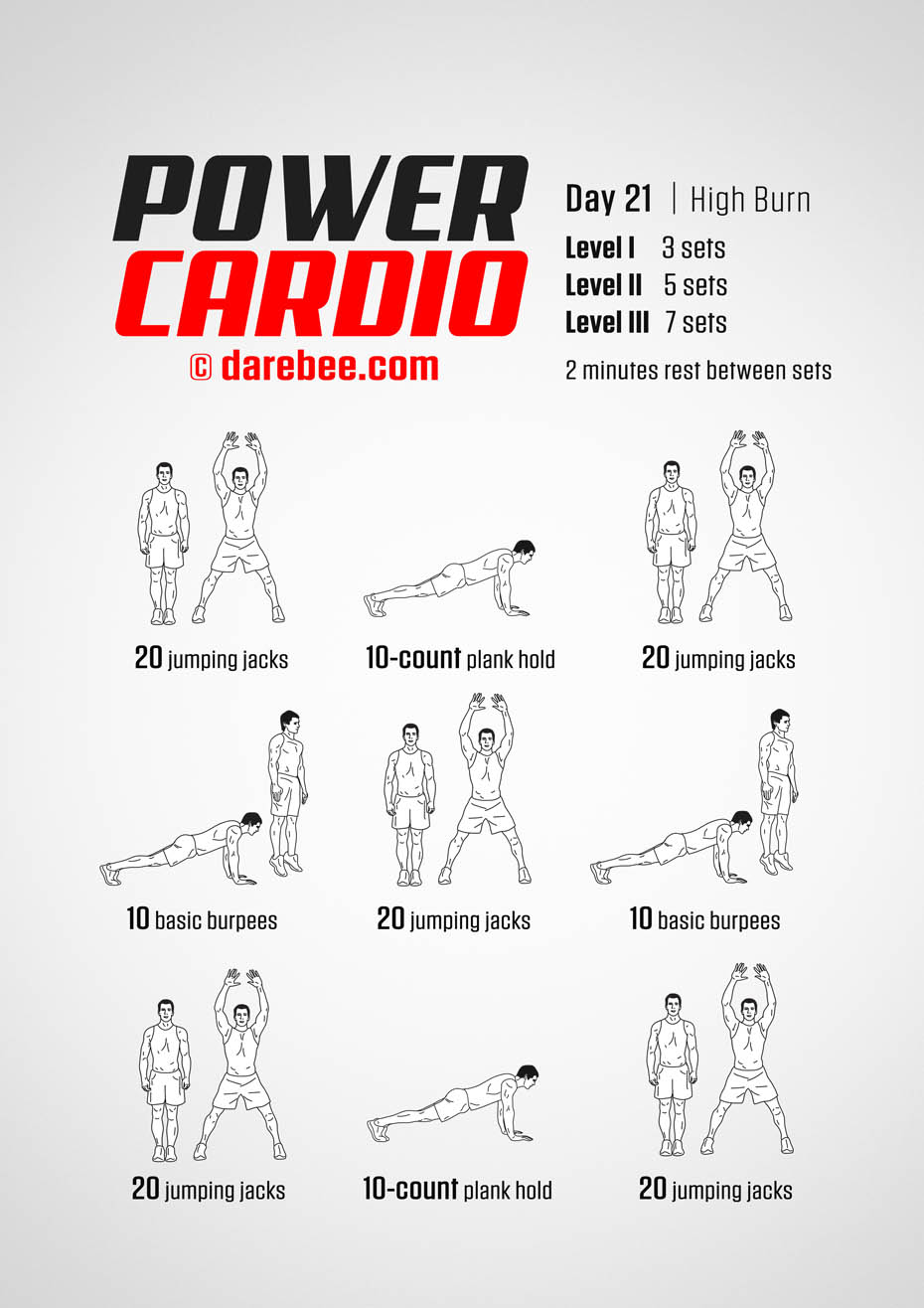 Power Cardio: 30-Day Fitness Program